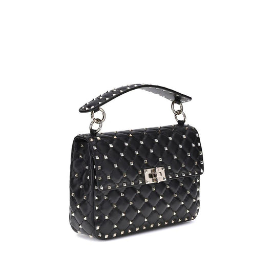 Valentino Garavani Schwarze Lammleder Schultertasche Ovis Aries Aries by Valentino Garavani