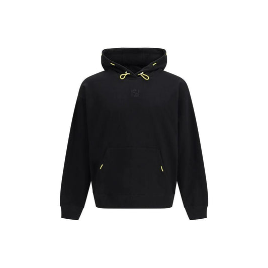 Fendi Schwarzer Baumwoll-Sweatshirt by Fendi