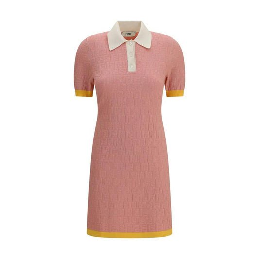 Fendi Multicolor Polyamide Casual Dress by Fendi