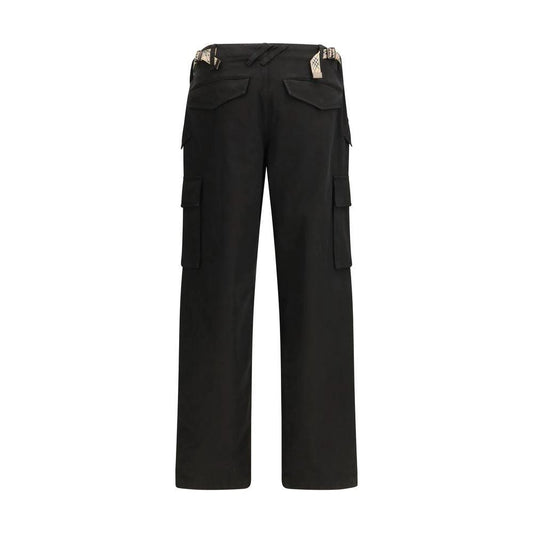 Burberry Schwarze Cargohose aus Baumwolle by Burberry