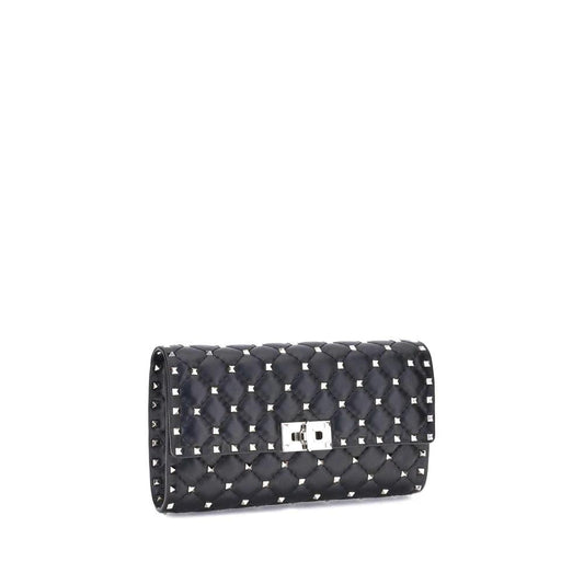 Valentino Garavani Schwarze Lammleder Schultertasche Ovis Aries Aries by Valentino Garavani