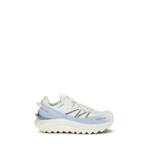 Moncler Blaue Polyamid-Sneaker für sportliche Aktivitäten by Moncler
