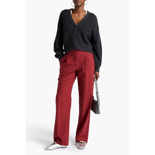 Brunello Cucinelli Mehrfarbige Woll-Freizeithose by Brunello Cucinelli