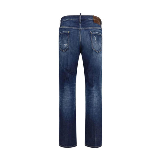 Dsquared² Blaue Baumwolljeans Denim by Dsquared²
