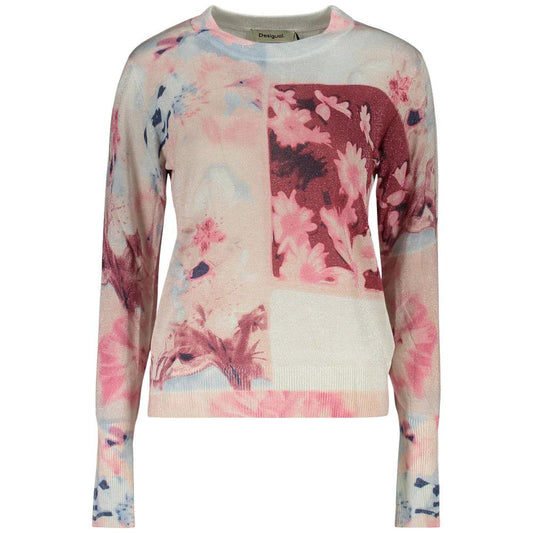 Desigual Rosa Viscose Damen Pullover by Desigual