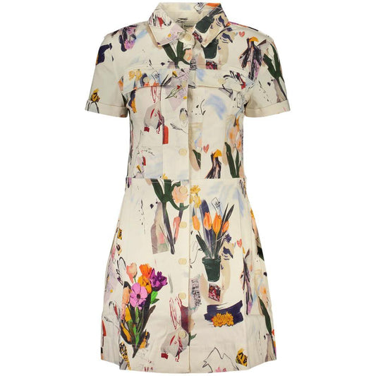 Desigual Bianco Poliammide Damenkleid by Desigual