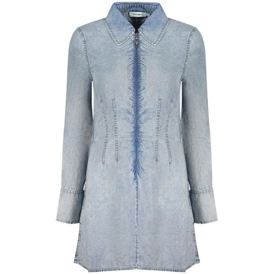 Desigual Azzurro Lyocell Damenkleid by Desigual