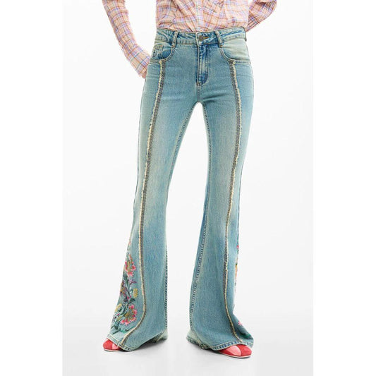 Desigual Azzurro Baumwoll-Jeans für Damen by Desigual