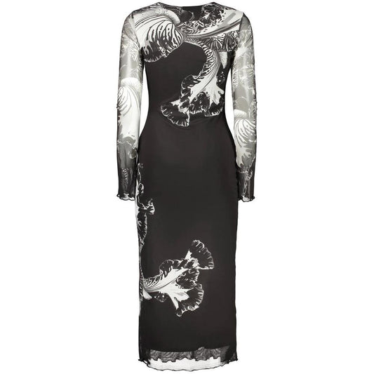 Desigual Schwarzes Freizeitkleid aus Polyester by Desigual
