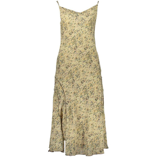 Desigual Beiges Freizeitkleid aus Polyester by Desigual