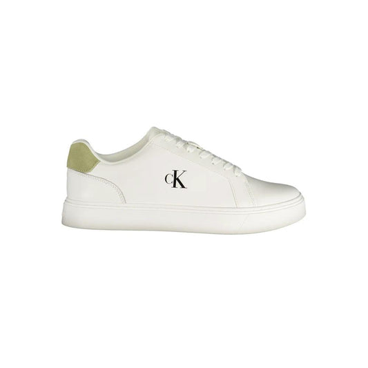 Calvin Klein Bianco Poliuretano Uomo Sneaker by Calvin Klein