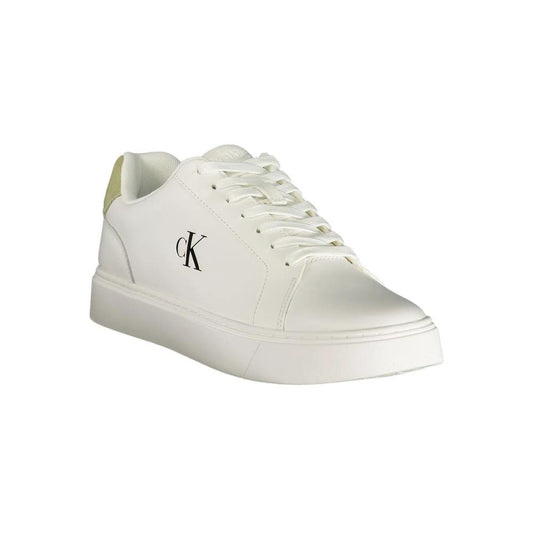 Calvin Klein Bianco Poliuretano Uomo Sneaker by Calvin Klein