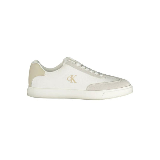 Calvin Klein Bianco Polyurethan Sneaker für Herren by Calvin Klein
