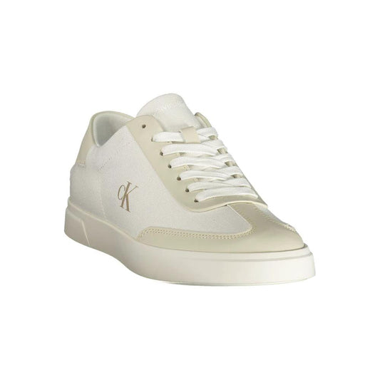Calvin Klein Weiße Sneaker aus Polyester für sportliche Anlässe by Calvin Klein
