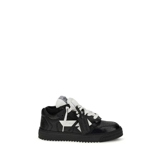 Off-White Mehrfarbige Bos Taurus Kalbsleder-Sneaker im Athletic-Stil by Off-White