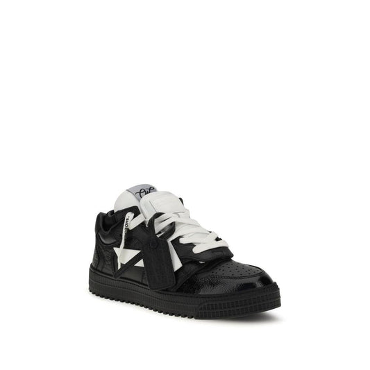 Off-White Mehrfarbige Bos Taurus Kalbsleder-Sneaker im Athletic-Stil by Off-White