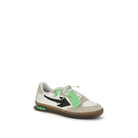 Off-White Multicolor Calf Leather Bos Taurus Low Top Sneakers by Off-White