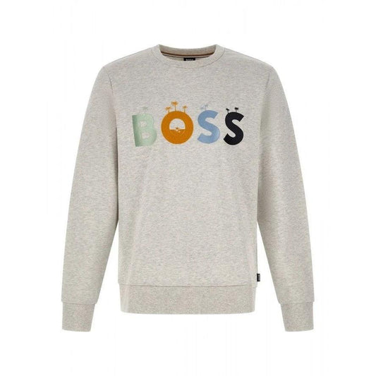 Hugo Boss Sweatshirt Grau | ELORÉ