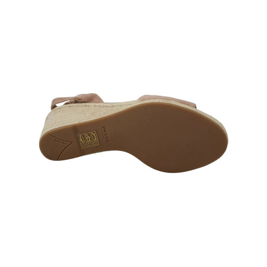 Prada Sandalen Keilabsatz Rosa | ELORÉ by Prada