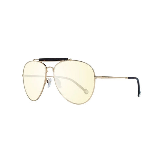 Alexander McQueen Sonnenbrille Metallrahmen Gold | ELORÉ by Tommy Hilfiger