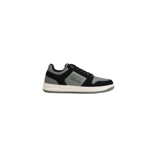 EA7 Emporio Armani Grüner Polyester Sneaker by EA7 Emporio Armani
