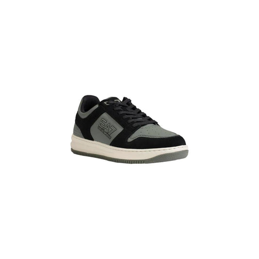 EA7 Emporio Armani Grüner Polyester Sneaker by EA7 Emporio Armani