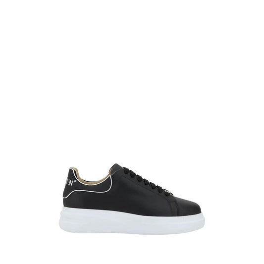 Philipp Plein Schwarze Gummisneaker mit niedrigem Schaft by Philipp Plein
