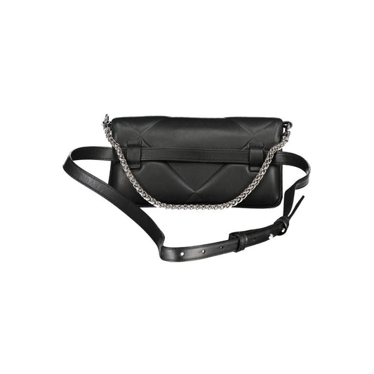 Calvin Klein Schwarze Baumwollhandtasche by Calvin Klein
