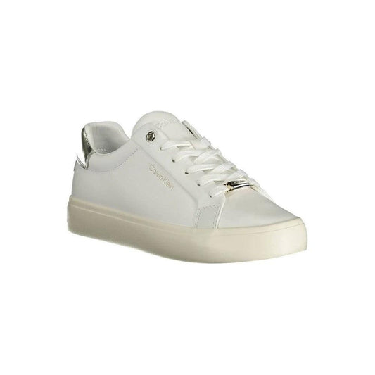 Calvin Klein Sneaker Weiß Metallic Creme Perlmutt | ELORÉ by Calvin Klein