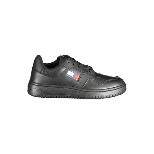 Tommy Hilfiger Cupsole Leather Sneaker Schwarz | ELORÉ by Tommy Hilfiger