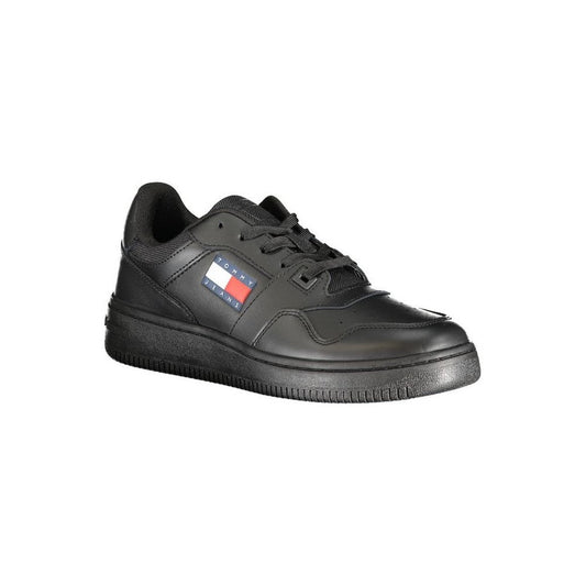 Tommy Hilfiger Cupsole Leather Sneaker Schwarz | ELORÉ by Tommy Hilfiger