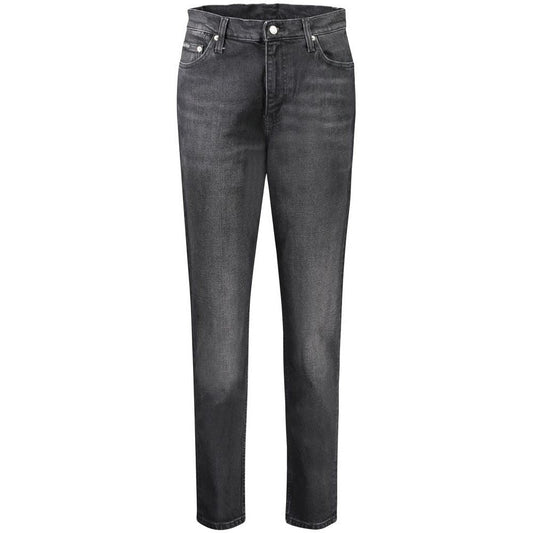 Calvin Klein Mom Jeans High Rise Damen Schwarz | ELORÉ by Calvin Klein