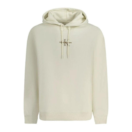 Calvin Klein Core Monogram Hoodie Weiß | ELORÉ by Calvin Klein