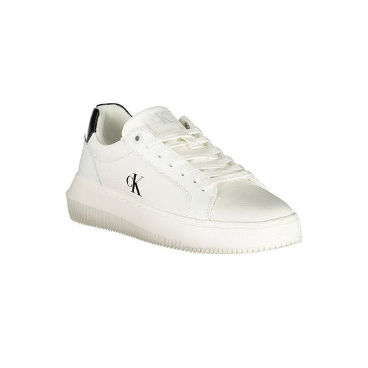 Calvin Klein Cupsole Sneaker Premium Leder Weiß | ELORÉ by Calvin Klein