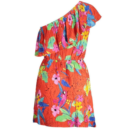Kleid Orange Blumenmuster by Desigual