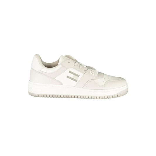 Tommy Hilfiger Leather Court Sneaker Weiss | ELORÉ by Tommy Hilfiger