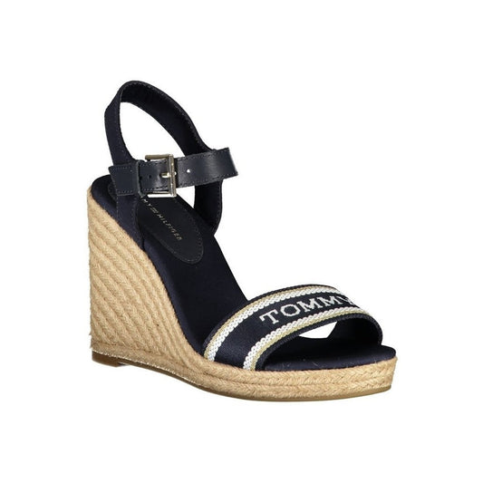 Tommy Hilfiger Sandale Keilabsatz Navy Blau | ELORÉ by Tommy Hilfiger