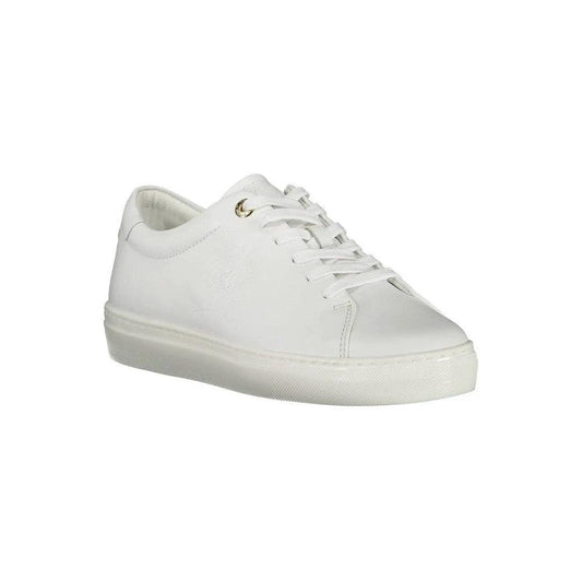 Tommy Hilfiger Court Leather Sneaker Weiss | ELORÉ by Tommy Hilfiger