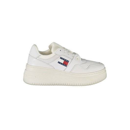 Tommy Hilfiger Plateau Sneaker Weiß Off White | ELORÉ by Tommy Hilfiger