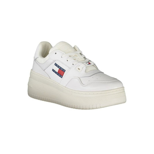 Tommy Hilfiger Plateau Sneaker Weiß Off White | ELORÉ by Tommy Hilfiger