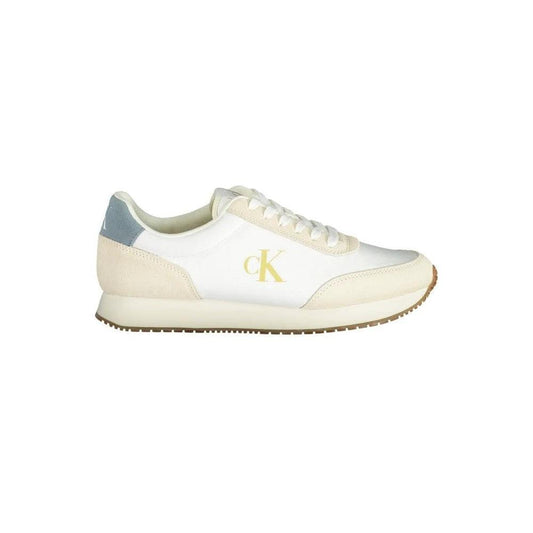 Calvin Klein Sneaker Weiß Beige Akzente Blau | ELORÉ by Calvin Klein