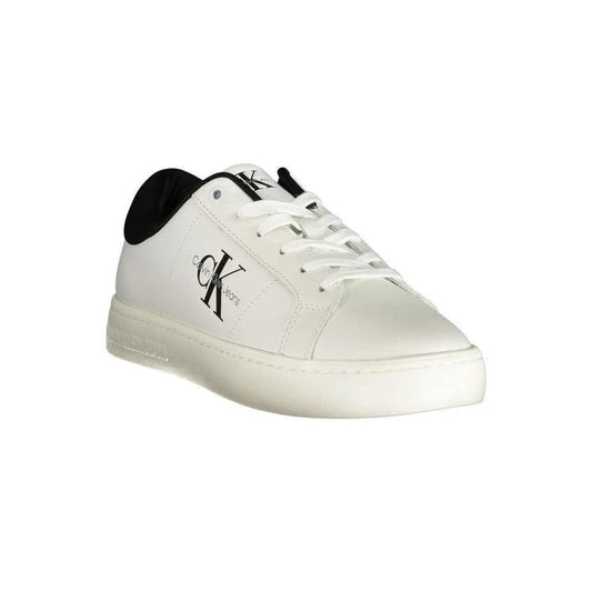 Calvin Klein Jeans Cupsole Sneaker Reinweiß | ELORÉ by Calvin Klein