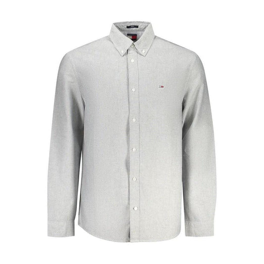 Tommy Hilfiger Oxford Hemd Regular Fit Grau | ELORÉ by Tommy Hilfiger