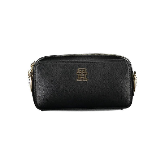 Tommy Hilfiger Schwarze Polyethylen-Handtasche by Tommy Hilfiger