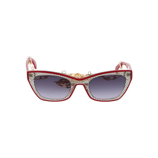 Guess Katzenaugen Sonnenbrille Glitzerrahmen Rot | ELORÉ by Guess