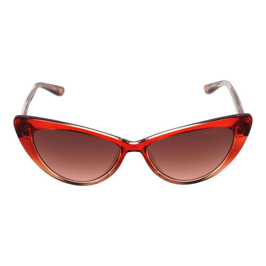 Alexander McQueen Sonnenbrille Burgunderrot | ELORÉ by Guess