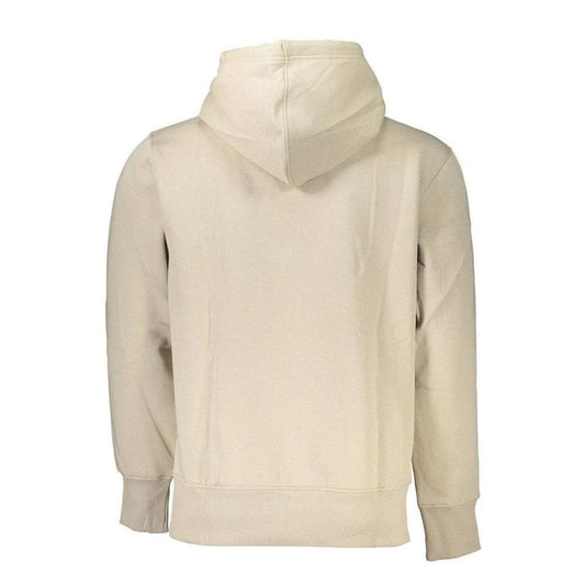 Calvin Klein Jeans Hoodie Beige Baumwolle | ELORÉ by Calvin Klein