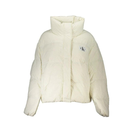 Calvin Klein Daunen Pufferjacke Unisex Weiß | ELORÉ by Calvin Klein