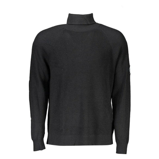 Unbekannte Marke Pullover Langarm Schwarz Meliert | ELORÉ by Calvin Klein