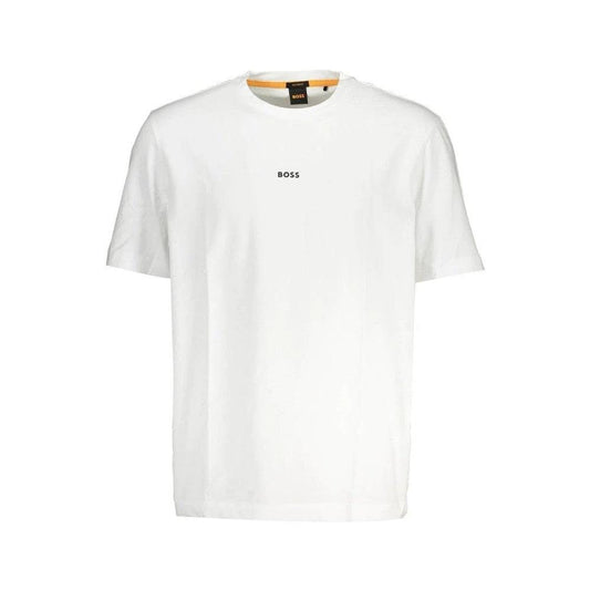 Hugo Boss T Shirt Klassik Weiß Bio Baumwolle | ELORÉ by Hugo Boss